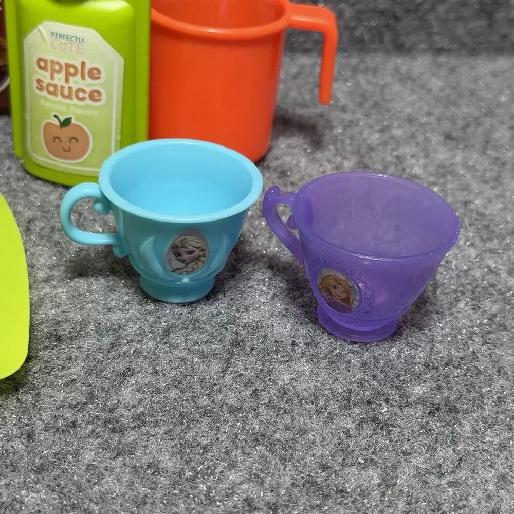 Vintage Food Toys 20 Piece Lot Pretend Play Utensils - Doll - Doll House Set